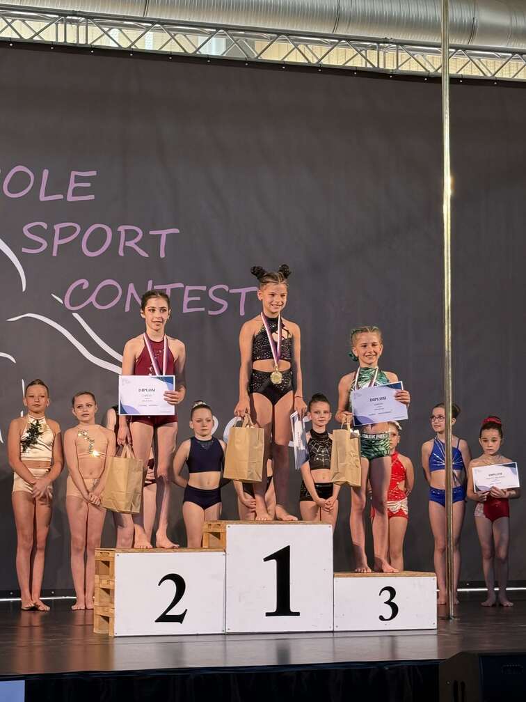 Veronika Rašovská, 2. místo Děti, Pole Sport Contest